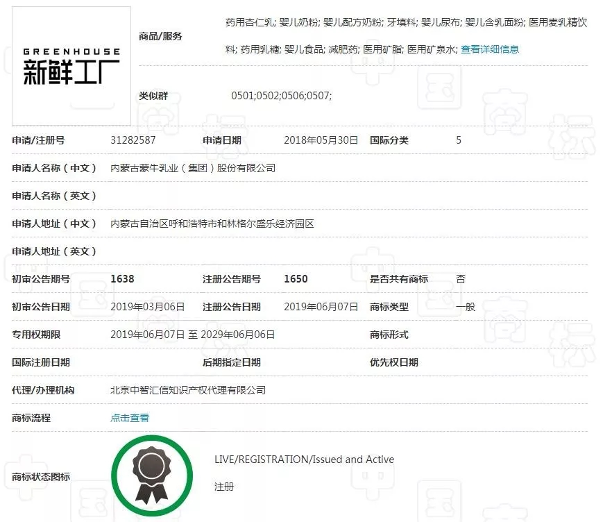 16年申請10件商標仍被駁回，蒙牛很受傷！